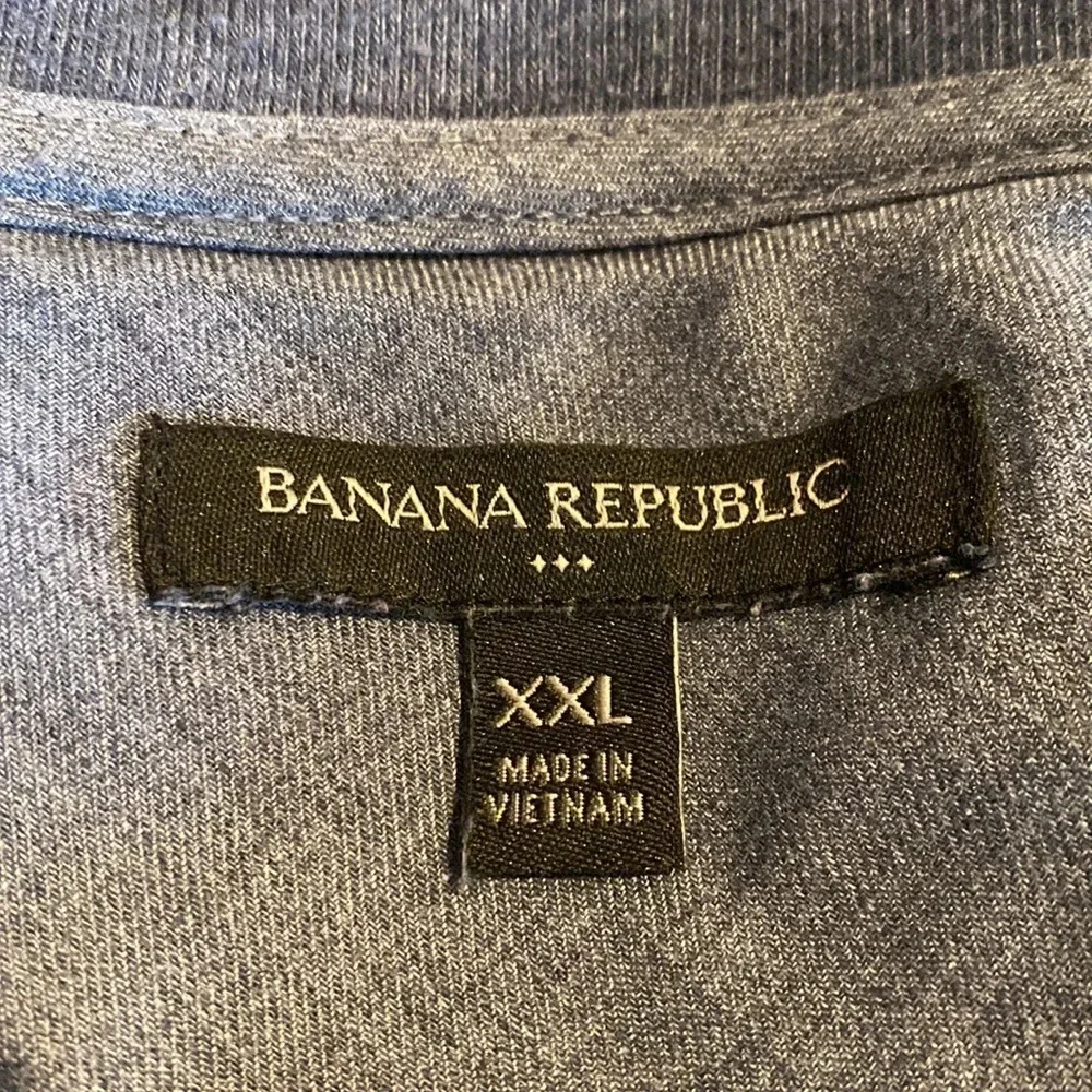 Banana Republic Men’s XXL Long Sleeve Waffle Knit T Shirt